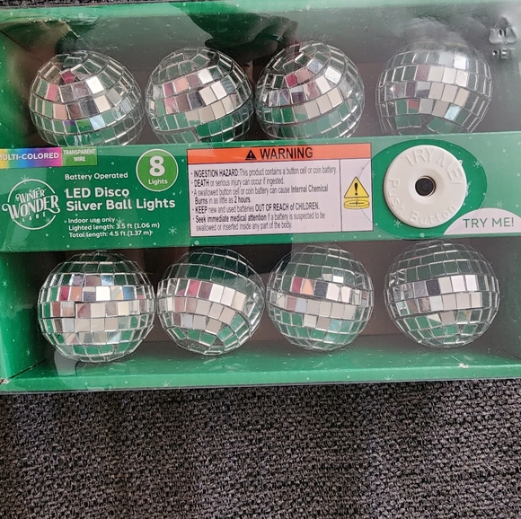 Battery Operated Disco Ball Lights - Picture 2 of 6